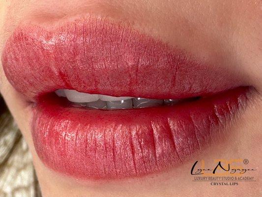 Crystal lips shading (lipblush)