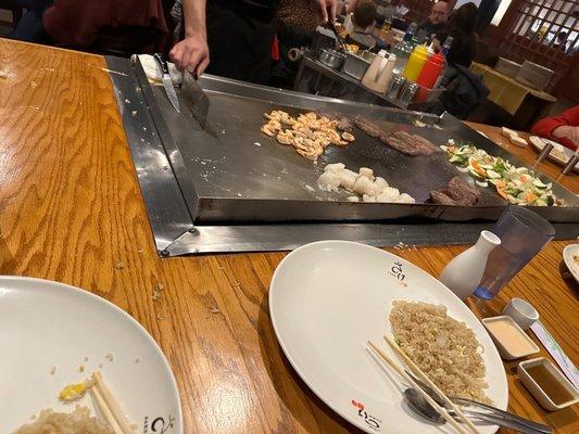 Hibachi grill