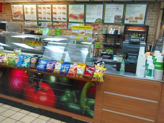 Subway 1611 front counter