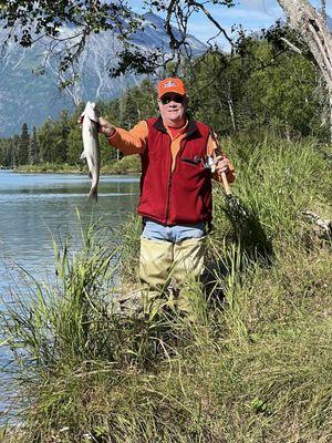 Lovely scenery with great fishing