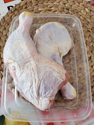 $2.20 each - Raw chicken drumsticks - huge and fresh!