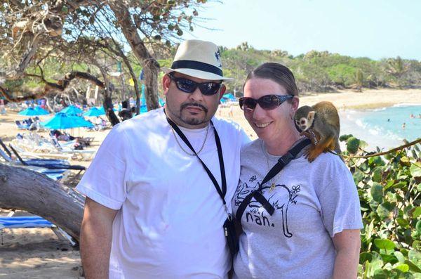 LAZ WITH THE WIFEY (TANYA) IN MEXICO