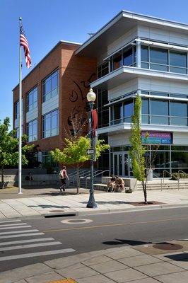 RCC/SOU Higher Education Center at the Rogue Community College Riverside Campus in downtown Medford.