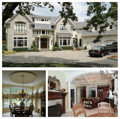 Center Hall Custom Home - Franklin Lakes