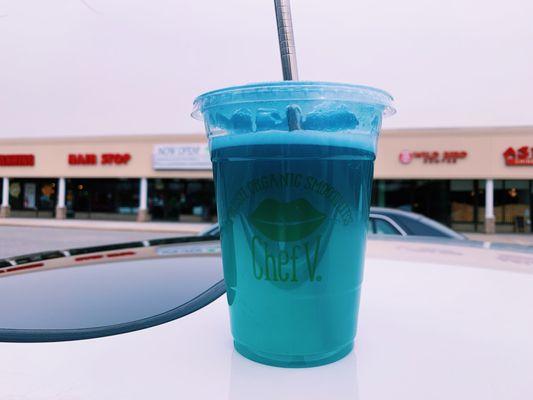 The blue majik lemonade