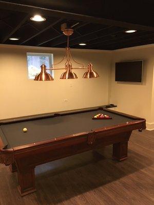 Basement Billiard Room - Evanston, IL