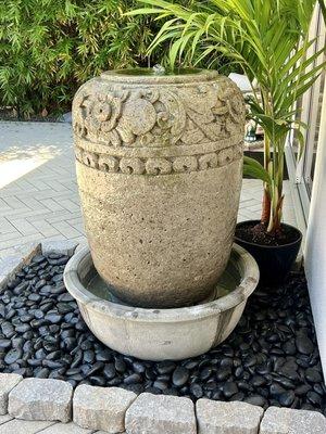 Balinese blossom fountain