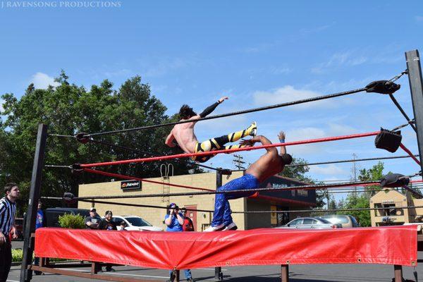 Supreme Pro Wrestling at Free Comic Book Day 2017 -- live action