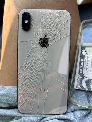 iPhone XS before repair