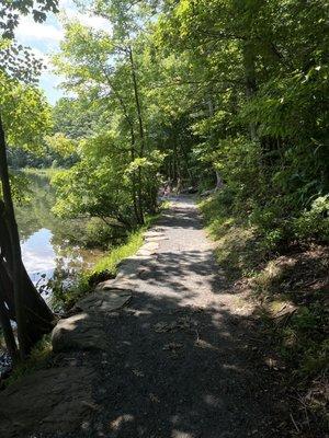 The kids have tons of fun catching fish here :)  A fishing license is required.