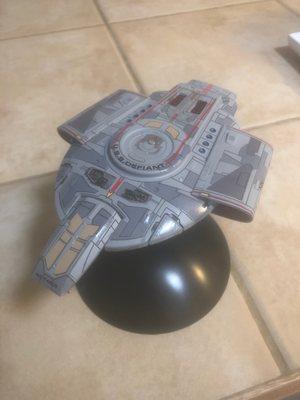 Tamiya paint details USS Defiant  thanx Broadway