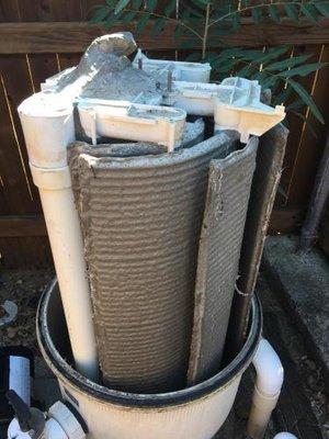 Before & After Filter Cleaning in McKinney, TX