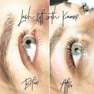 Book a lash lift and tint for a flirty no smudge summer!