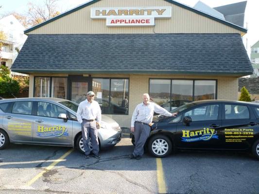 Marvin Graham (L) and Jason Zollo(R) have combined over 40 years of experience as certified home appliance technicians.