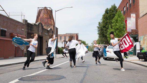 Dancewave's Grand Opening Block Celebration - one of many community events! (photo by Laura Nitz)