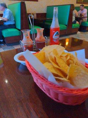 Chips and salsa.