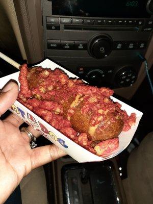 Hot Cheeto Hot Dog....It's Bomb!!