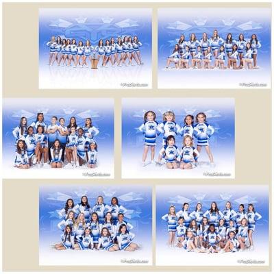 CYC All Star Cheer Teams 2013-2014 Season