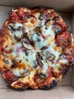 Pepperoni Mushroom Pizza