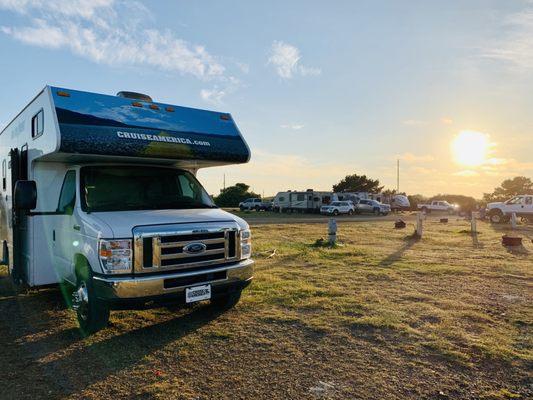 Exploring the Olympic Peninsula in our CruiseAmerica RV.