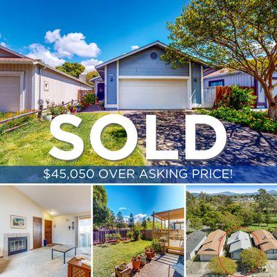 5/20/2024
This Santa Rosa home in the Sierra Meadows neighborhood sold for $575,000, which was $45,050 over asking!