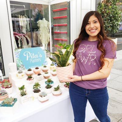 Pita's Planters pop-up shop at Victory Park!