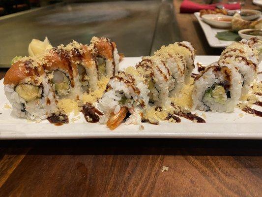 Crunchy Roll and Spicy Tuna Roll