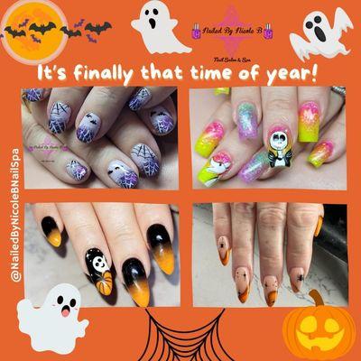 When life gives you fall nail polish, make spooky nail art.

Follow us on Facebook/Instagram for more inspo pics.