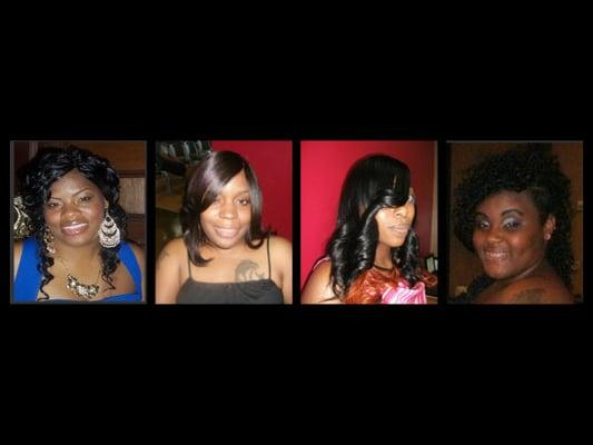 Sew-Ins, Quick Weaves, Cut, Color, Eyelash Tabbing, & Natural Hair