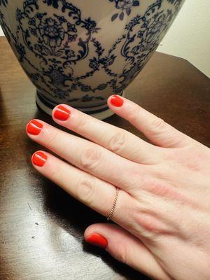 Gel manicure