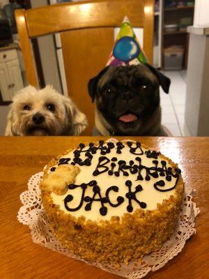 My Jack Jack and his friends loved his birthday cake. So cute!