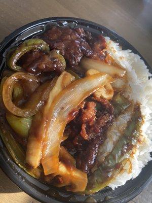 Mongolian Beef Lunch Box