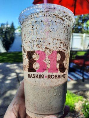 Oreo Cold Brew milkshake, medium $9