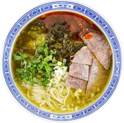 Pickled Cabbage Beef Noodle Soup