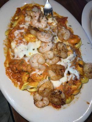 Tortellini with Shrimp