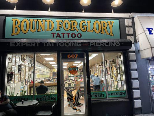 Bound For Glory Tattoo