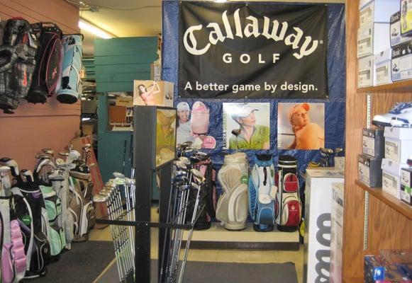 Women, Juniors and Lefties get their own section at our shop.