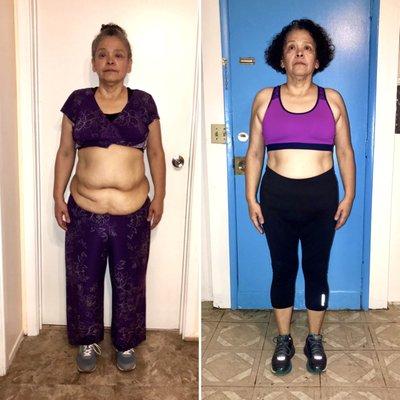 Dora's ZipZapFit Results