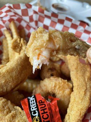 Fried shrimp