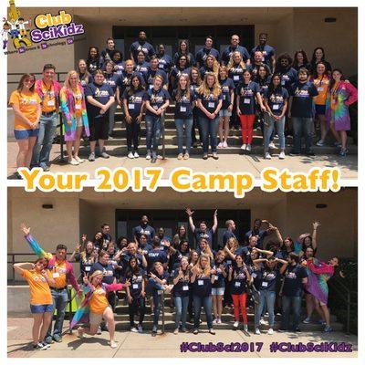 Club SciKidz Dallas Summer Camp Staff! #ClubSci2017 #ClubSciKidz