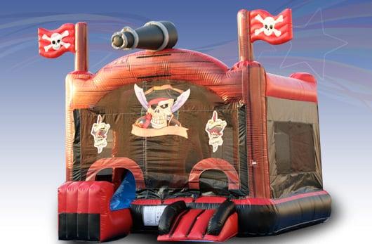 PIRATE COMBO WITH SLIDE, TUNNEL,LADDER AND HOOP