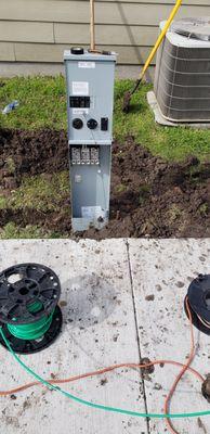 100amp rv pedestal