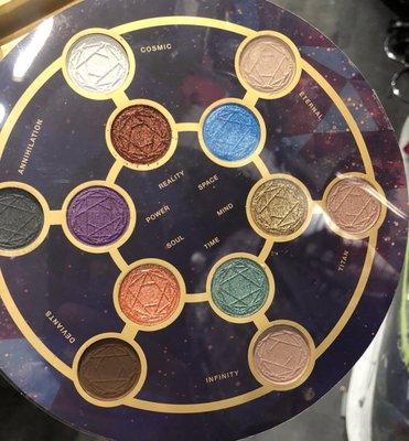 MCU Infinity Stones eye shadow