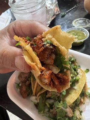 Adobada tacos....so good!