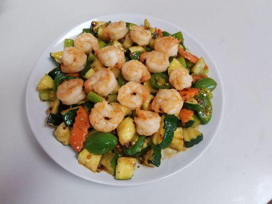 Let enjoy Spicy Shrimp together