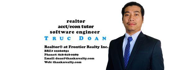 Truc Doan is a Software Engineer, an Accounting/Economics Tutor, & a Real Estate Specialist.