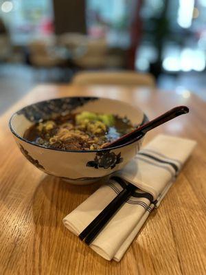 Taiwanese beef noodle soup