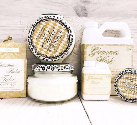 Tyler candles and Glam Wash detergent make the perfect gift!