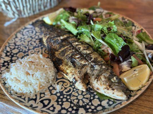 Grilled Mediterranean Fish