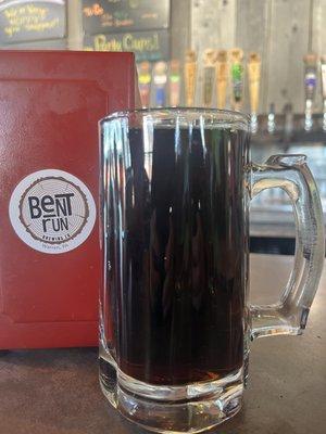 Draught root beer